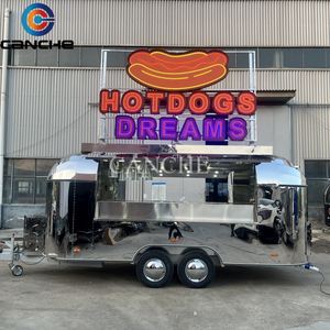 Camión de Comida Rápida Móvil Personalizado para Pizza, Hot Dogs, BBQ, Remolque de Concesión Totalmente Equipado de Acero Inoxidable para la Venta de Aperitivos - Product Image 6