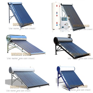 Mejor que un colector de placa plana, colector solar de tubos de calor Ousikai - Product Image 5