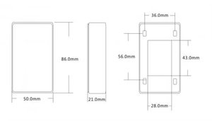 Access Control LED Tactile NC NO COM Door Release Capacitive Resistive <strong>Switch</strong> Finger Soft Touch Door <strong>Exit</strong> <strong>Button</strong> - Product Image 3