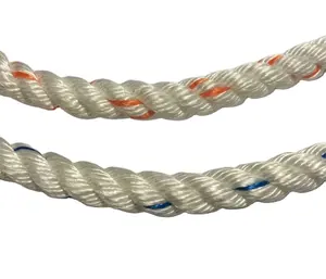 Corda de monofilamento torção pp 3 fio, alta qualidade, fio danline, corda de plástico