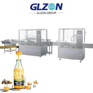 Macchina Automatica per Riempimento e Tappatura di Bottiglie per Bevande Liquide/Linea di Riempimento - Product Image 3