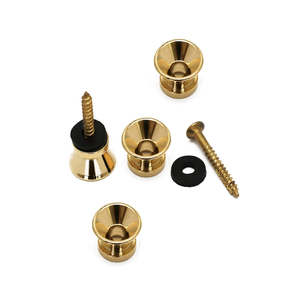 En gros : Goupilles coniques carrées à fente, Verrous de sangle de guitare sans tête, Boutons, Vis de montage, Goupilles d'extrémité métalliques pour guitares acoustiques et classiques - Product Image 5
