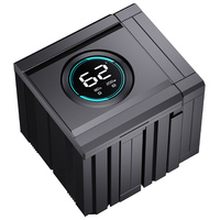 Refroidisseur de processeur AIO SNOWMAN AX660Pro sans LED, dissipateur thermique en cuivre et aluminium, roulement à fluide, double ventilateurs tour, logo personnalisable, affichage de la température