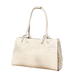 Sac à bandoulière femme motif crocodile, grand sac fourre-tout tendance toutes saisons - Product Image 5