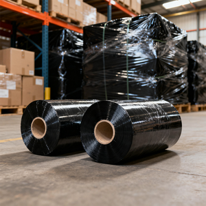 Pudi 500mm PE/LLDPE rouleau de Film PVC souple résistance à la traction élevée étanche à l'humidité enveloppe extensible LLDPE plastique extensible pour Logo personnalisé - Product Image 2