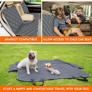 Funda Protectora para Asiento Trasero de Coche para Perros, Impermeable, Antideslizante, para la Mayoría de los Coches y Camionetas - Product Image 6
