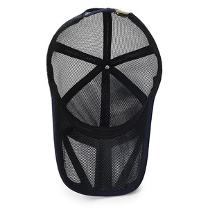 Breathable Mesh Baseball Cap Unisex Outdoor Sports Hat Black Navy Blue Dark Gray Light Gray Military Green Beige White - Product Image 3