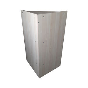 Open Corner Wood Filler Counter <b>Display</b> <b>Rack</b> Case - Product Image 2