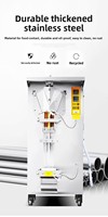 Machine de remplissage et d'emballage de liquides pour eau potable pure commerciale et sacs de glace, précise et efficace, prix usine
