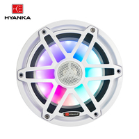 HYANKA HMS-65 Haut-parleur marin blanc 6,5 pouces étanche IP67 avec charnière, 6 modes, sept couleurs, 50-20 kHz, Vente chaude