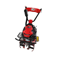 Nouveau modèle de motoculteur rotatif à essence à 4 temps de 160 cm3 à poussée manuelle en métal robuste pour l'agriculture