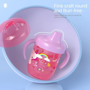 Vaso de entrenamiento con asas para bebés, taza especial para niños pequeños, niños y niñas, para aprender a beber de forma independiente - Product Image 2