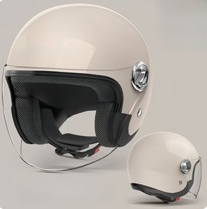 TOOP, nuevo <span class=keywords><strong>casco</strong></span> de motocicleta de media cara, certificación DOT, <span class=keywords><strong>casco</strong></span> de cara abierta, Motor, visera única, logotipo personalizado, <span class=keywords><strong>Casco</strong></span> Semi <span class=keywords><strong>Integral</strong></span> - Product Image 3