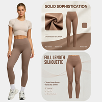Leggings de yoga taille haute moulants pour femmes, pour la ville, la promenade quotidienne, les activités de plein air, le sport et les sorties en ville