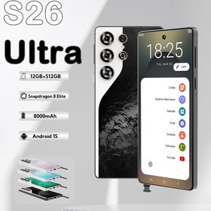 Teléfono Inteligente Ultra HD 5G Dual SIM S26 Businessphone, Cámara Trasera de 108MP, 12+512GB, Pantalla OLED de <span class=keywords><strong>7</strong></span>.3 Pulgadas, Android 15, 8000mAh, Octa Core, MTK Global - Product Image 1
