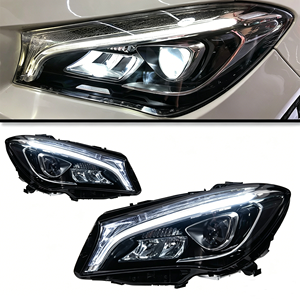 ไฟเดย์ไลท์ LED แบบเต็มรูปแบบ AURON สำหรับรถยนต์ Mercedes-Benz CLA W117 ปี 2014-2020 12V รุ่นใหม่ แบบ Low-Rise พร้อมไฟเลี้ยวในตัว 6000K 60W สำหรับติดตั้งเพิ่มเติม/อัพเกรด - Product Image 2