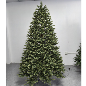 Árbol de Navidad Artificial Grande de 7.5 pies (225 cm), Doble Color, Material Nuevo de PE y PVC Fundido en 3D, con Base Giratoria - Product Image 3