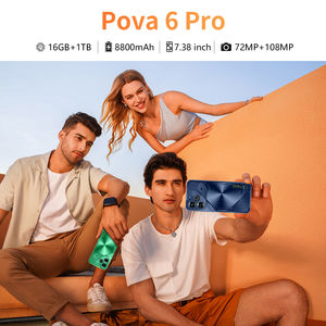 Teléfono Móvil POVA6 Pro 5G Original Clonado Desbloqueado al por Mayor, Android 14, CPU Deca Core, Memoria de 16 GB + 1 TB, Pantalla HD - Product Image 6