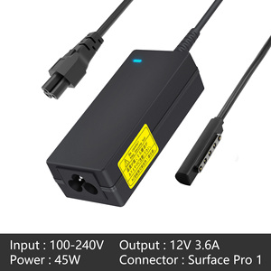 Offres Spéciales 45W 12V 3.6A remplacement adaptateur secteur pour ordinateur portable fonction PD pour Microsoft Surface 2/Surface <span class=keywords><strong>RT</strong></span>/Surface Pro AU/EU/US Sockets - Product Image 2