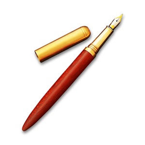 Pluma Estilográfica de Madera de Lujo con Tinta Recargable, el Mejor Regalo Vintage Antiguo para Hombres y Mujeres - Product Image 3