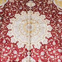 8x10ft Tapis aux États-Unis Turc Fait À La Main Fine Nain Hereke Velours Ligne Prix Tapis En Soie