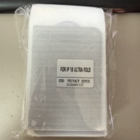 Protection antichoc, protection d'écran en verre trempé anti-espionnage, couverture intégrale pour iPhone Duo