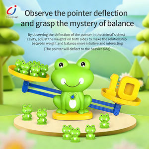 Juguetes Educativos Chengji, Actividades Preescolares, Juguete <span class=keywords><strong>de</strong></span> Equilibrio <span class=keywords><strong>de</strong></span> Rana Digital Montessori, Juego <span class=keywords><strong>de</strong></span> Aprendizaje <span class=keywords><strong>de</strong></span> Matemáticas - Product Image 1