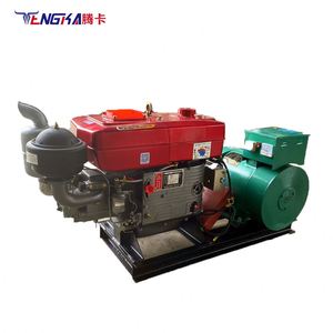 15KW Three-phase Single Cylinder Diesel Generator Set with Remote <b>Control</b> All Copper <b>Wire</b> 24V DC Electric Start ISO Certified - Product Image 1