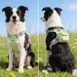 High-end pet dog self-portable <b>backpack</b> for small and <b>medium</b>-<b>sized</b> dogs, Teddy bears, new style, for outings and dog walking. - Product Image 1
