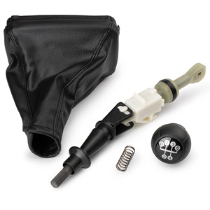 Opel Gear <b>Shift</b> <b>Knob</b> Leather 5-Speed Manual Ergonomic Car Fitment Vauxhall Europe - Product Image 4