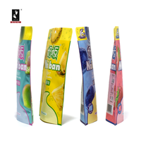 Sachet Doypack Lisse Anti-humidité en PE de Qualité Alimentaire, Scellable à Chaud, Personnalisable pour Aliments avec Impression Numérique