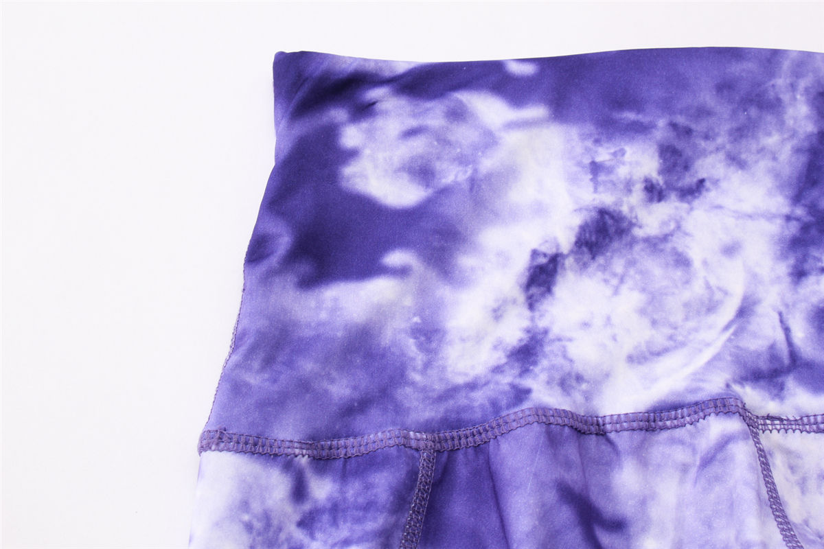 Wholesale fashion 2021 sexy tie dye yoga leggings women gym leggings fitness leggings