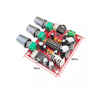 Carte de réglage numérique BBE, processeur audio, carte d'amplification frontale, pré-amplification XR1075CP, carte de tonalité frontale, NOUVEAU