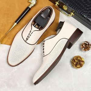 Nuevo Modelo 2026, Zapatos de Vestir para Hombre Hechos a Mano con Cuero Vacuno de Primera Calidad, Zapatos de Negocios para Caballero - Product Image 1