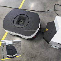 Robot de livraison en promotion, véhicule logistique mobile mécanique AMR, charge utile 600 kg/1323 lb, AGV à couverture complète avec évitement d'obstacles à 360°