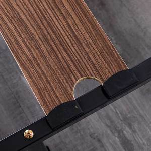 Королевский размер, современные железные детали, удобная платформа, деревянная решетчатая складная кровать - Product Image 5