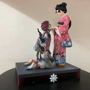 Figura in PVC di Akaza da <span class=keywords><strong>Kimetsu</strong></span> <span class=keywords><strong>No</strong></span> Yaiba, 25 cm, personaggio dei cartoni animati - Product Image 2