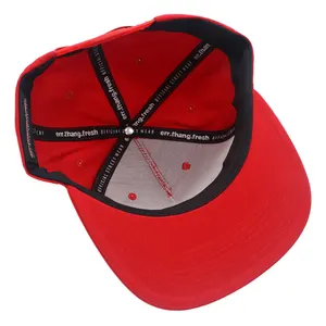 Fabrika özel tasarım 6 paneli Snapback yeni stil Meek dönemi kap özel nakış logosu Gorras 3D nakış şapka