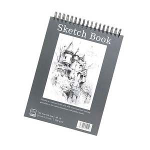 Xinyiart 9x12 inch 100 sheets Quyển phác thảo xoắn ốc axit miễn phí vẽ giấy phác thảo Pad cuốn sách để vẽ phác thảo và minh họa - Product Image 1