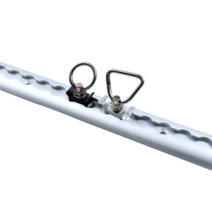 Ajuste de un solo perno Cerradura con resorte <span class=keywords><strong>L</strong></span> Track Tie Down Punto de anclaje Acero y plástico y caucho <span class=keywords><strong>L</strong></span> Track Fitting para camión - Product Image 6