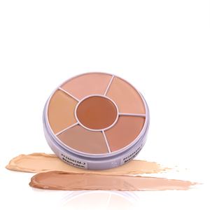 Palette Correttiva per il Colore della Pelle e Occhiaie, Kit Trucco con 6 Colori, Crema Correttiva e Palette Contorno - Product Image 1