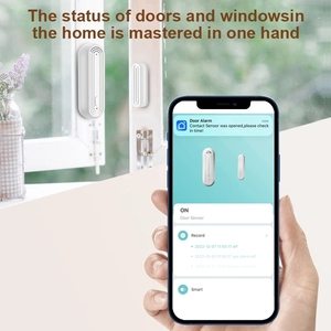 Tuya thông minh Wifi Cảm biến cửa Alexa Google nhà Smartlife tự động báo động cửa sổ mở/đóng Máy dò thế hệ mới nhà thông minh - Product Image 5