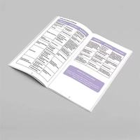 Impression publicitaire, guides d'utilisation, manuels, livrets d'instructions, cartes, manuel d'utilisation personnalisé, impression de brochures