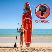 Livraison Gratuite UE Dropshipping Vente en Gros Planche à Pagaie Gonflable de 11 Pieds Planche de Surf SUP Paddleboard