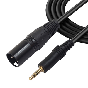 Câble <span class=keywords><strong>trs</strong></span> 3.5mm <span class=keywords><strong>jack</strong></span> xlr femelle câble audio mâle xlr vers <span class=keywords><strong>trs</strong></span> 3.5 vers xlr câble micro - Product Image 2