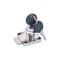Serrure de sécurité durable pour tiroir en alliage de zinc 138 Offre Spéciale EVERGOOD Serrure centrale pour tiroir à bijoux