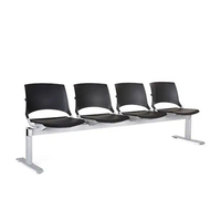 Sofá de Oficina de Una Plaza de Tela de Lujo de Alta Calidad, Sofá Modular Moderno para Oficina Comercial, Hospital, Sala de Estar, Hogar, Apartamento, Escuela