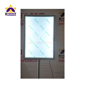 Op Maat Gemaakte Verlichte Indoor Geëxtrudeerde Aluminium Led <span class=keywords><strong>Frame</strong></span> Aluminium Poster Led Snap Frames