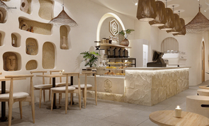 Comptoir de café personnalisé de luxe, kiosque moderne, design de café, solutions d'aménagement intérieur pour toute la boutique, conception de café tout-en-un - Product Image 4