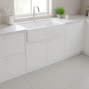 [BAEKJO] ENAMEL 540 WHITE Elegant ENAMEL COLOR SINK Using 1.2T Stainless Steel and Durable Anti <b>Scratch</b> Embo Texture - Product Image 3